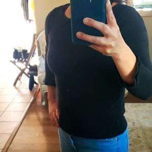 WHBM Black Sweater